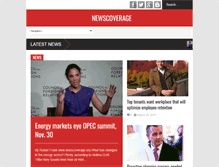 Tablet Screenshot of newscoverage.org